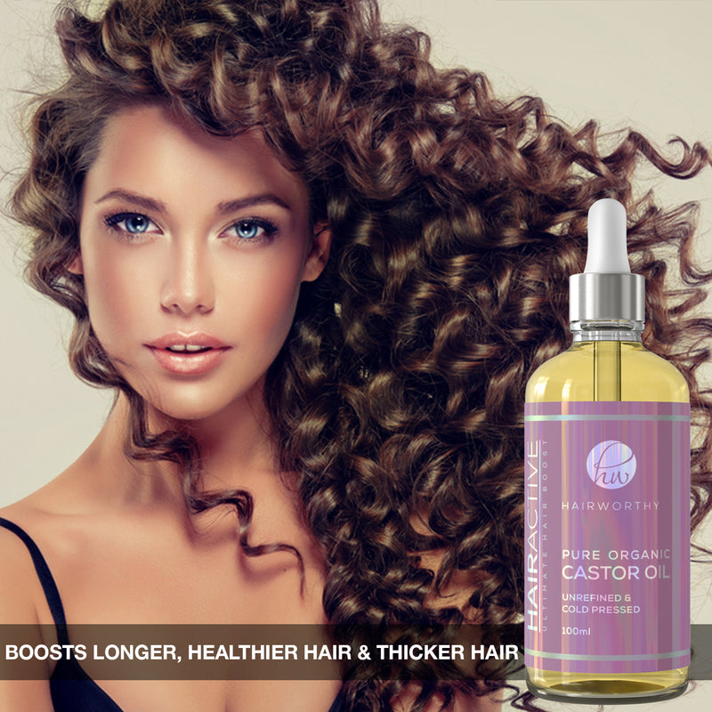 Hairactive castor oil